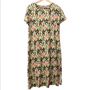 Rachel Antonoff Frog Dissection T-shirt Dress, L